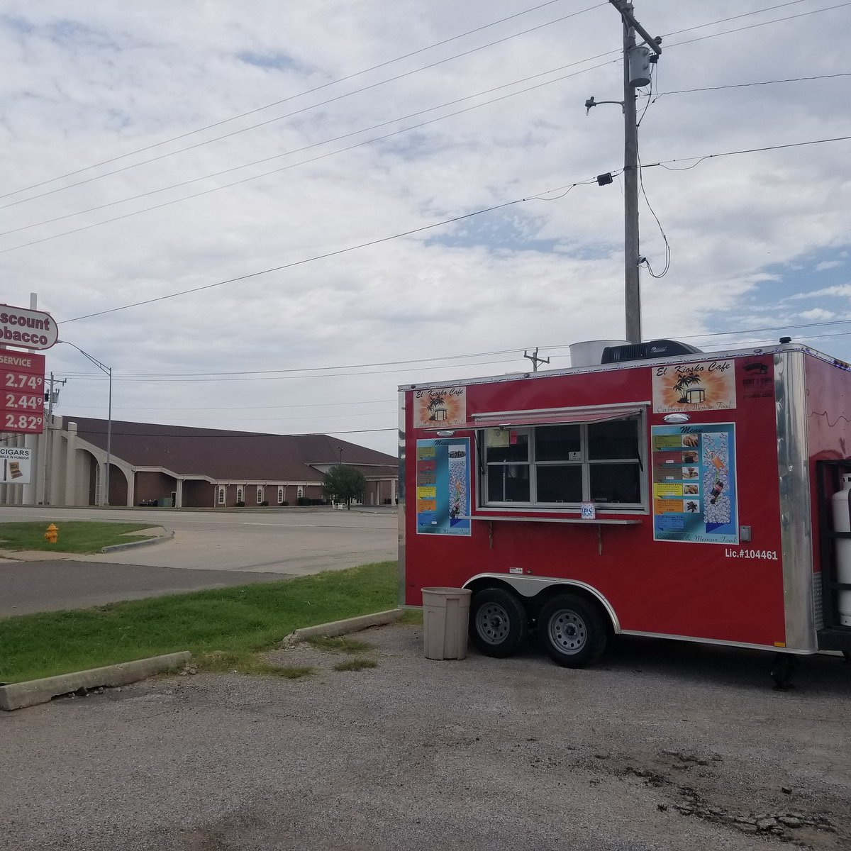ElKioskoCafe's tweet photo. In Mustang OK. All day til 9 PM Come and enjoy Street Tacos and Cuban Sandwich. #foodtrucks #tacos #empanadas #cubansandwichs #mustangok #localbusiness https://t.co/q8MNmRnAcs