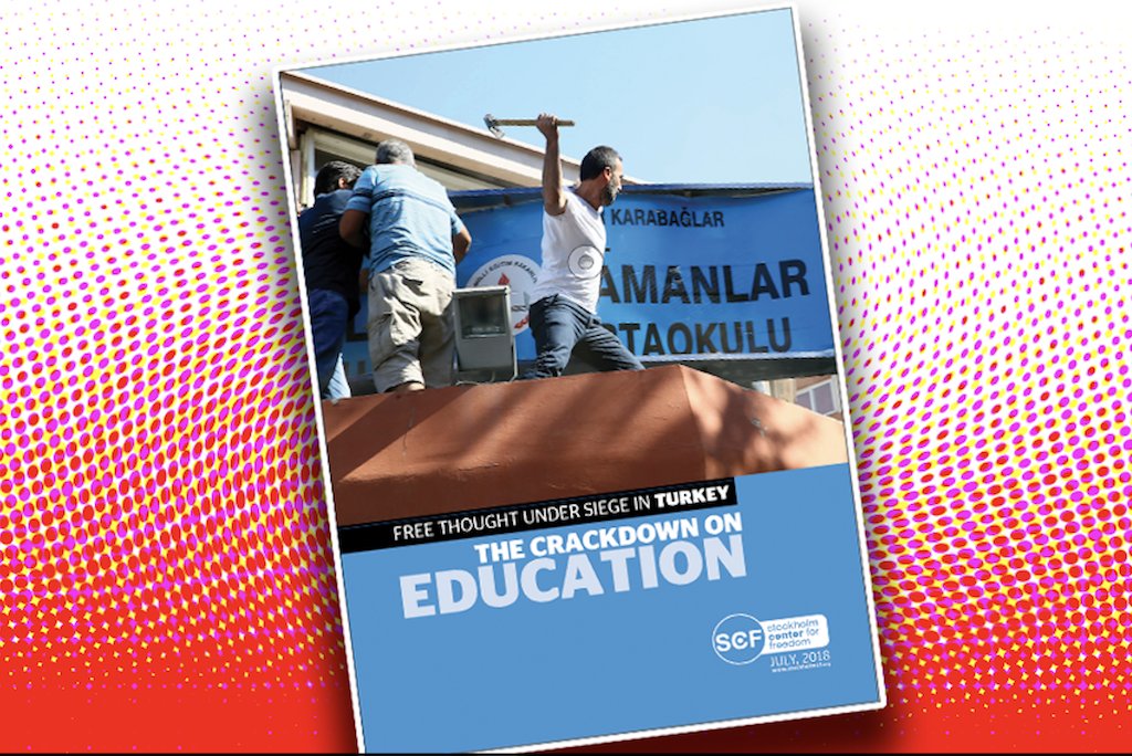 StockholmCF's tweet photo. Crackdown on education sector in Turkey victimized nearly 100,000 teachers and academics https://t.co/Z7a99hVpeP via @StockholmCF https://t.co/u764J9WWuj