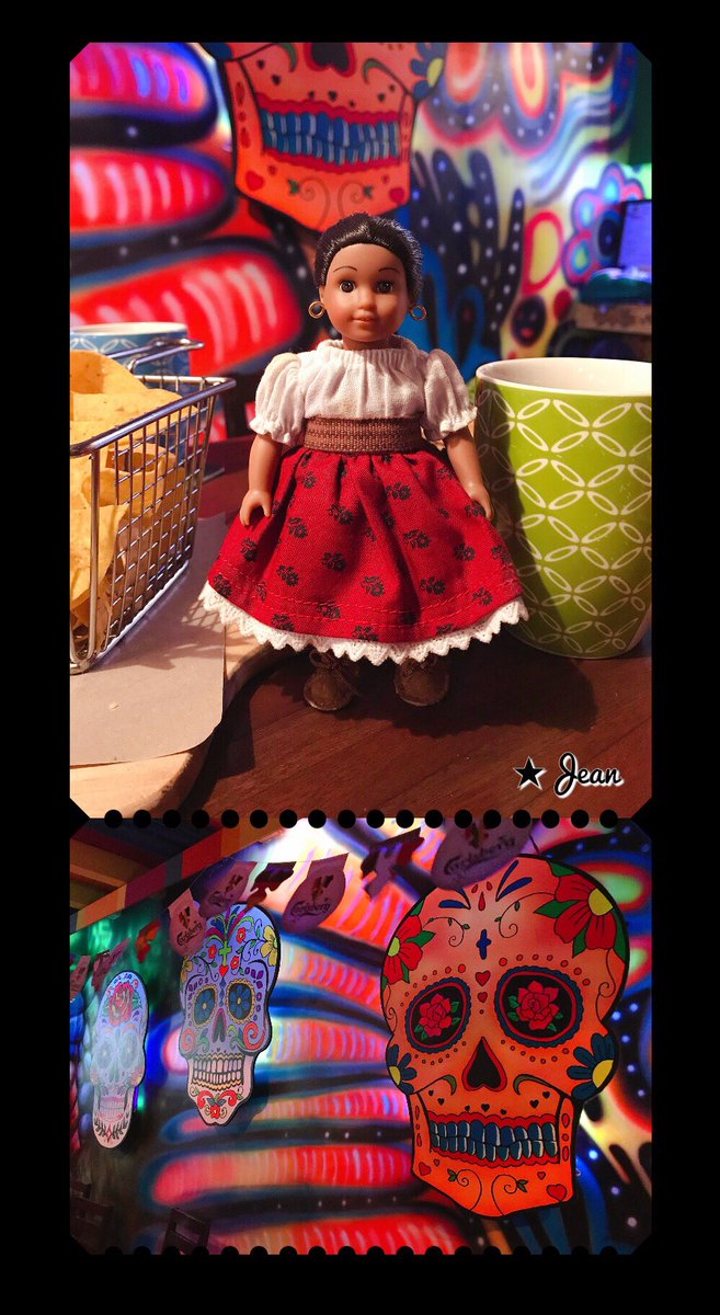 JeanSim14's tweet photo. #AmericanGirl #AG #AmericanGirlDoll #AGDoll #AmericanGirlMiniDoll #AGMiniDoll #MiniDoll #Joy2EveryGirl #JosefinaMontoya #MiniIJosefinaMontoya #MiniJosefina #Doll #Character #Figure #Toys #iPhonePhotography #DollPhotography #ToyPhotography #AGMiniDollPhotography #Mexican #RestoBar https://t.co/CInsAVJyNn