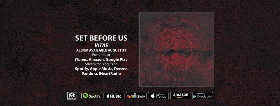 MusicMattersTee's tweet photo. #TuneIn to #HeavyEnough?Hour @EGHRocks #radio now!
⇒https://t.co/aQGYmXtSH9
#NowPlaying
"Identity" - by @SetBeforeUs
- from their forthcoming album VITAE
Follow #SetBeforeUs: https://t.co/npEIQDmSb9
#NewMusicAlert #heavysound #EGHRocks https://t.co/9NclSAIyRx