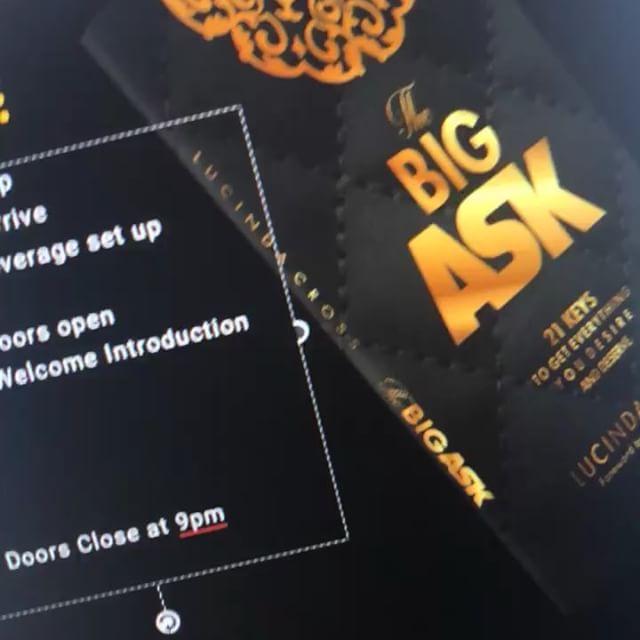 lucindaspeaks's tweet photo. Book work
Release date: August 29, 2018
#thebigask #blackwomeninmedia #activateyourvision #womeninmedia #author #newyorktimesbestseller https://t.co/2xOuZ2CrDW