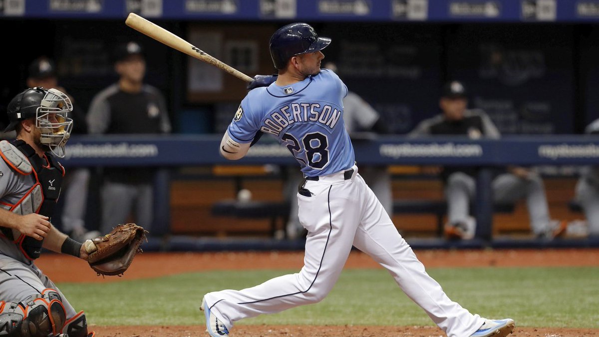 Robertson hits slam in 9th, Rays beat Marlins 6-4 bit.ly/2O6nIZT https://t.co/6TLVxiX1l7