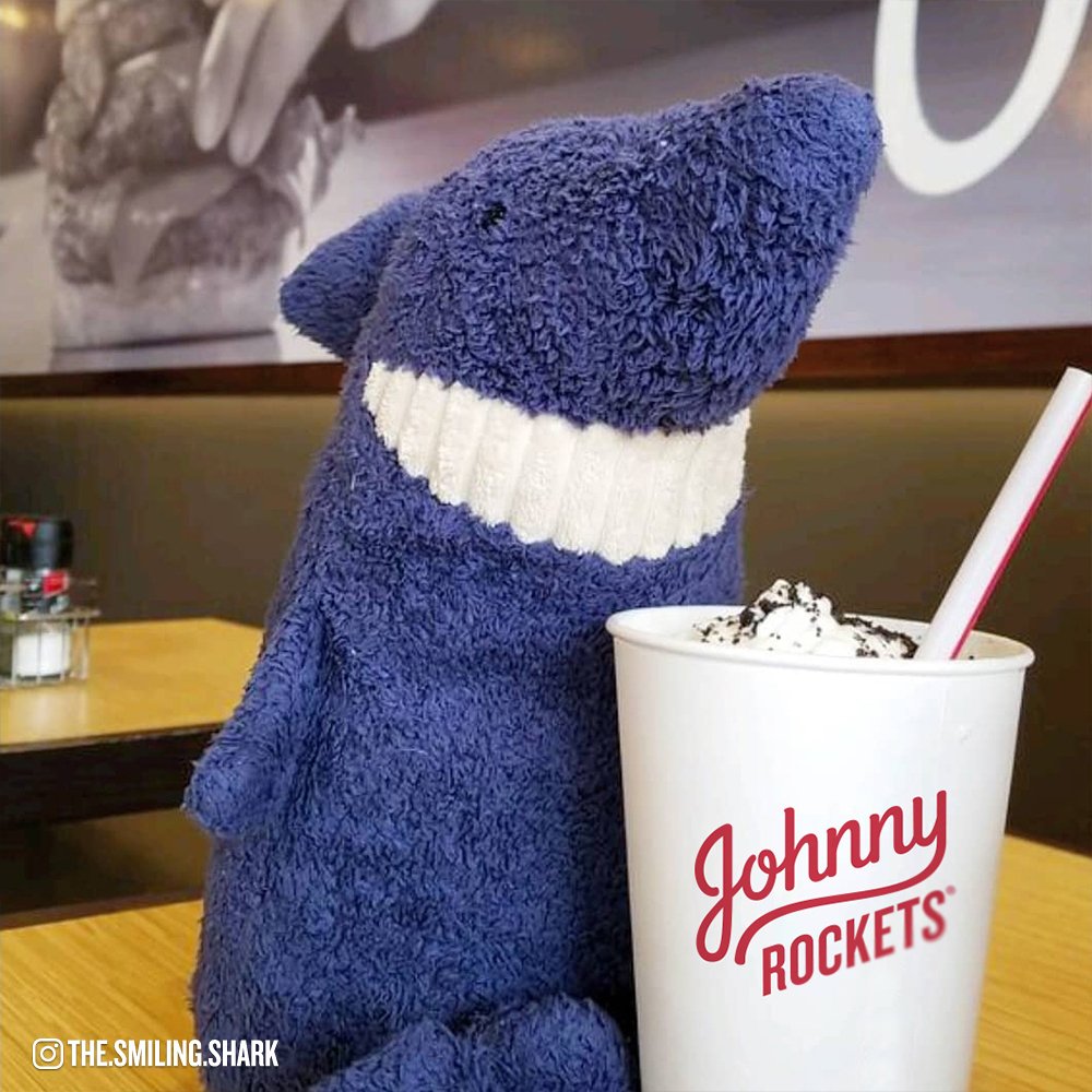 JohnnyRockets's tweet image. It&apos;s here 🦈 #SharkWeek. There&apos;s something mega coming your way...