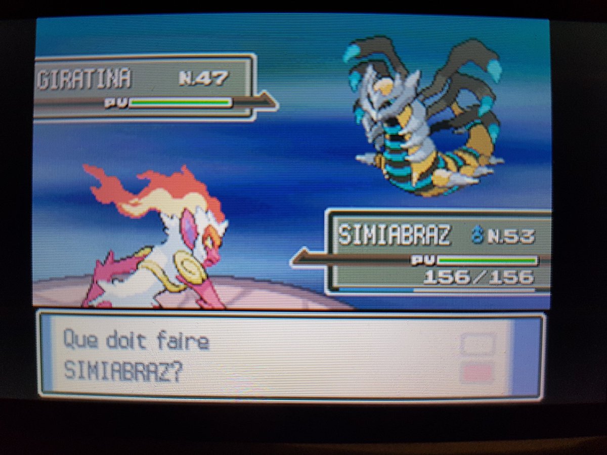 electra_game's tweet photo. "Maître du Monde Distorsion"
🌟Giratina shiny🌟 en 5004 reset sur Platine. Capture tendu j'avais pas prévu de le shasser du coup je n'avais que 17 hyperball et après les avoir toute utilisé pas le choix je l'ai  eu à la masterball. 
#pokemonshiny #shinyhunting #giratinaplatine https://t.co/wsTKo5PIx9