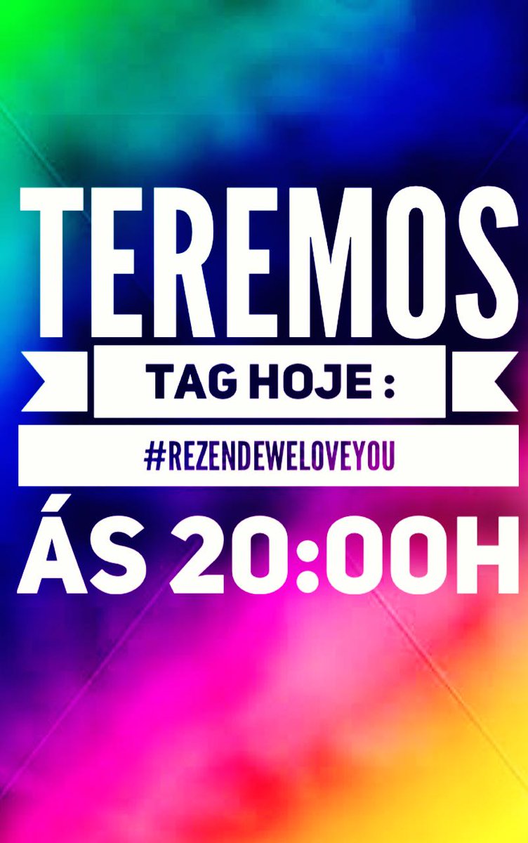 HelpRezende's tweet photo. deem rt para ajudar na divulgação!! 20:30 estaremos aqui na tag! https://t.co/mFZOFRX3Jj