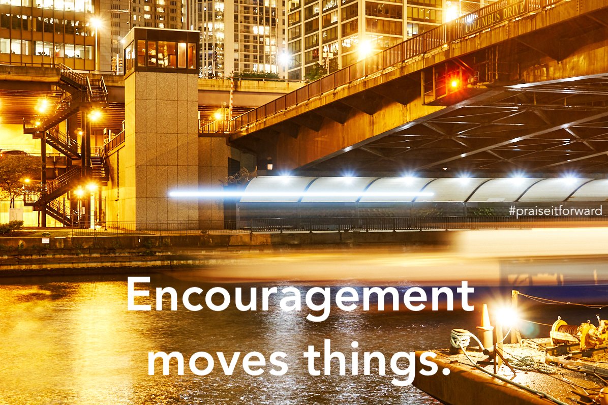 PraiseForward's tweet photo. Things don't move forward by discouragement. #praiseitforward with encouragement. https://t.co/LkSBOtFoB0