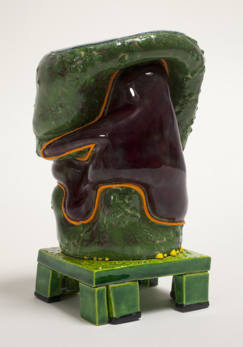 Shoshana_Wayne's tweet photo. “Green Electric”, 2012 by Kathy Butterly. View more on our website and on @artsy #sculpture #ceramics #art #contemporaryart #conceptualart #kathybutterly #shoshanawayne #artsy https://t.co/n9gQTW65Lw