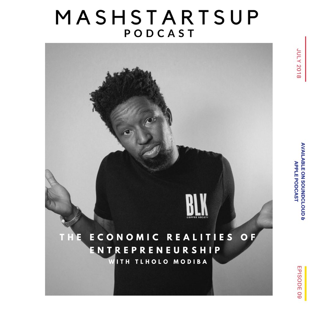 Mashstartup's tweet photo. [NEW PODCAST🎙📻] The Economic Reality of Entrepreneurship - with Tlholo Modiba 

After spending a few years building a coffee brand of his own, Tlholo discusses the brutal realities of being an entrepreneur!💔

Please LISTEN &amp; SHARE🙏🏾🙏🏾🙏🏾:  https://t.co/GKqxDzdjPR https://t.co/WQle8SKgFb