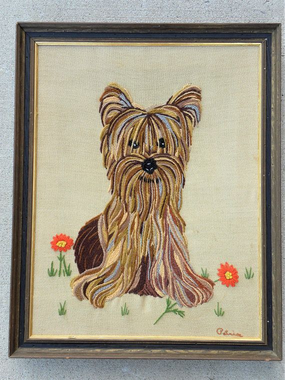 fieldsofvintage's tweet photo. #Crewel Embroidery #Terrier #DogFrame Picture Frame, #Embroidery #DogWallArt Vintage, Frame #DogEmbroidery Dog with Daisies https://t.co/kuaPbb29VM @Etsy https://t.co/tDjzN1t33j