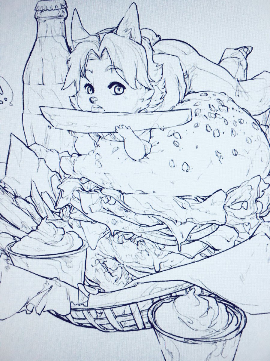 Lines for some of the AB JunkFood YCH ? 