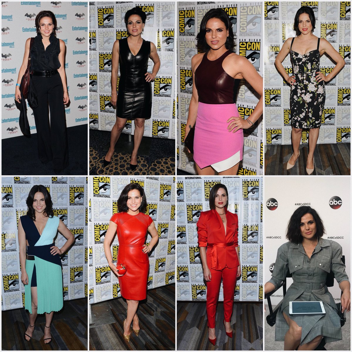 gabbbylizz's tweet photo. eight years of stunning SDCC appearances.  @LanaParrilla ❤️ https://t.co/b92Fh4RjYj