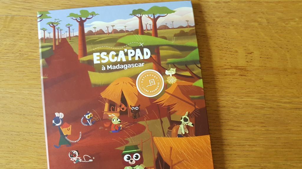 elearningElena's tweet photo. I've received @escapadthebook ! 🐒🌳😃 I can't wait to meet Rosie and Joe in this #augmentedBook :) congrats @avantgout and all the great team behind it!
If you have kids, nephews or child's eyes, have a look: https://t.co/QxVFSnTKn0 https://t.co/sFTOQ83mUW