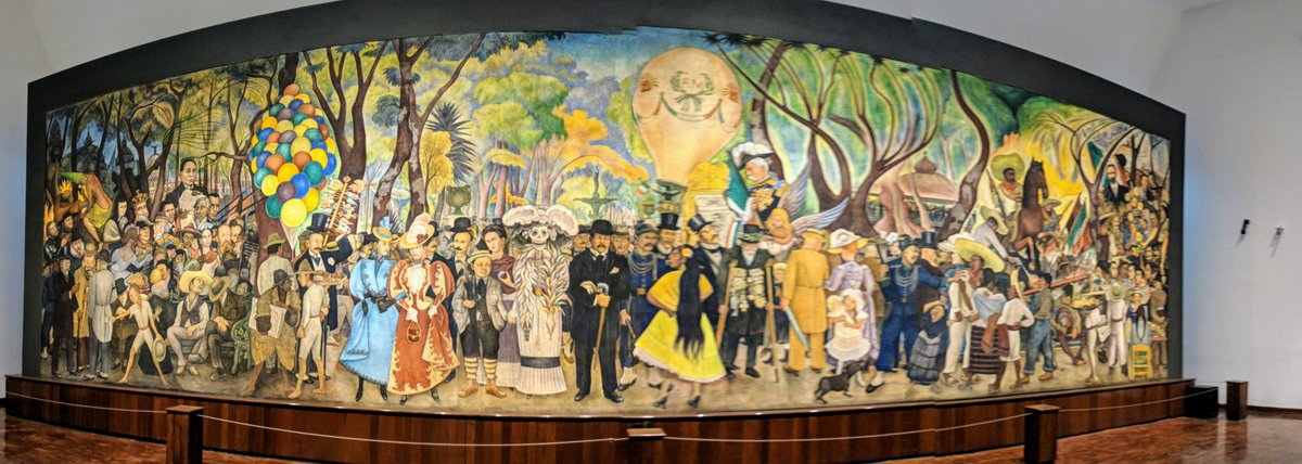 Blindley15's tweet photo. Enjoying some of the history Mexico City has to offer! (Diego Rivera Mural) https://t.co/kTfLwf3y8V