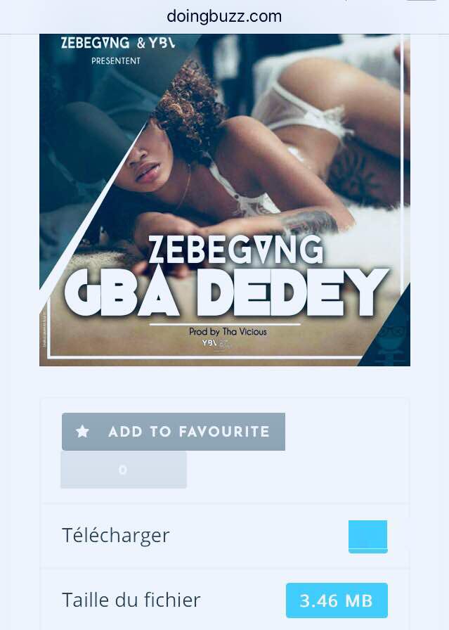 ZEBEGANG's tweet photo. Gba Dedey (Fr: que du plaisir), disponible enfin en audio
•Audio||lien direct:::> https://t.co/ydrnUnR5Ed
•Vidéo:::> https://t.co/KPfUACjDCh
#zebegang #cestnouslasauce #ZikDePartout #ProsperTogozik #gbadedey #doingbuzz
••Zebegang under licence to CD RUN https://t.co/QPUiHBtT3H