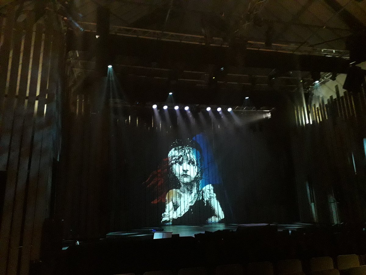 Production_Lois's tweet photo. Les Mis has now come to an end- lovely working with @lincdrillhall &amp; @DTCProductions as well as some current/new production arts students! 🔧💙 #techcrew #asm https://t.co/6x1Ll5XSGB