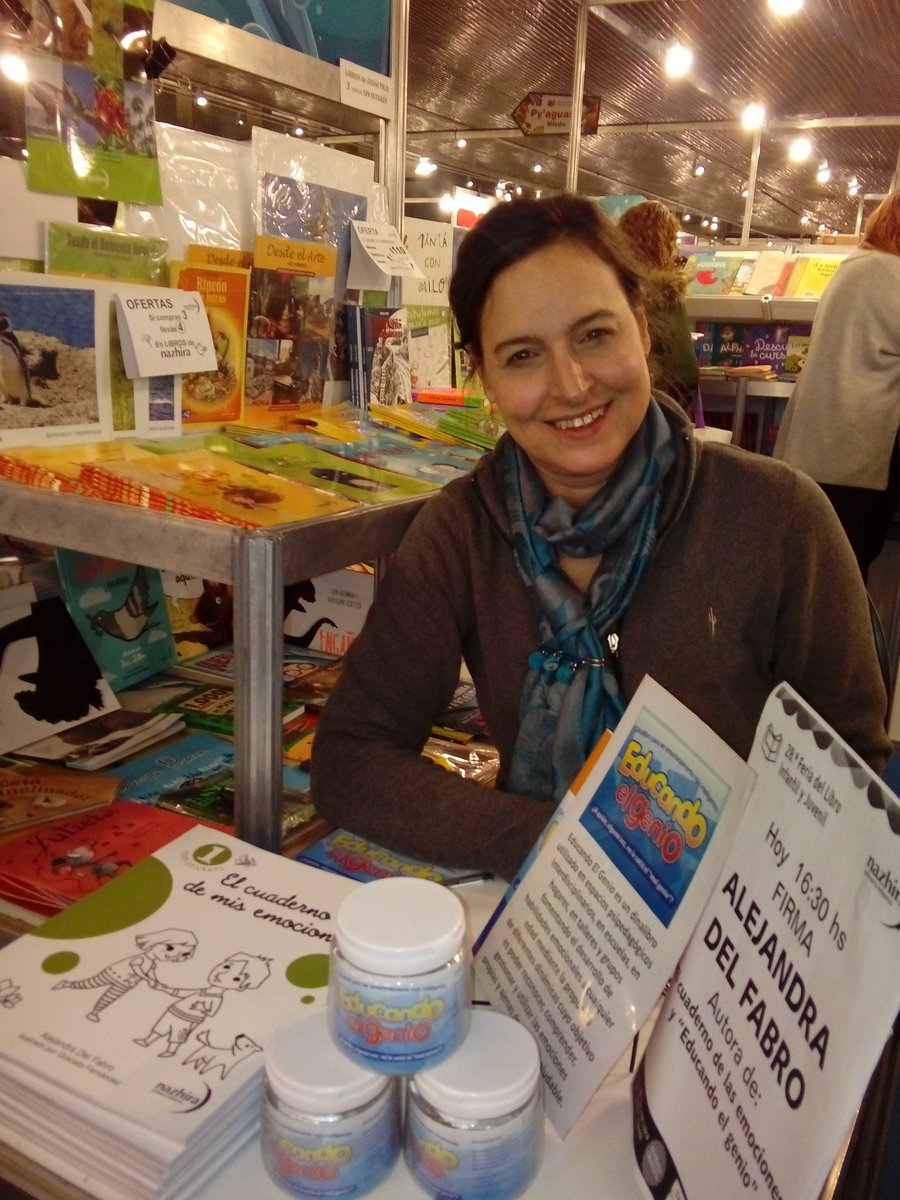 delfabroale's tweet photo. Más diversión en #FeriaDelLibroInfantilYJuvenil
#EducaciónEmocional
#ElCuadernoDeMisEmociones1 y @EducandoElGenio
Stand 60 @EdNazhira https://t.co/nDyzibTL7y