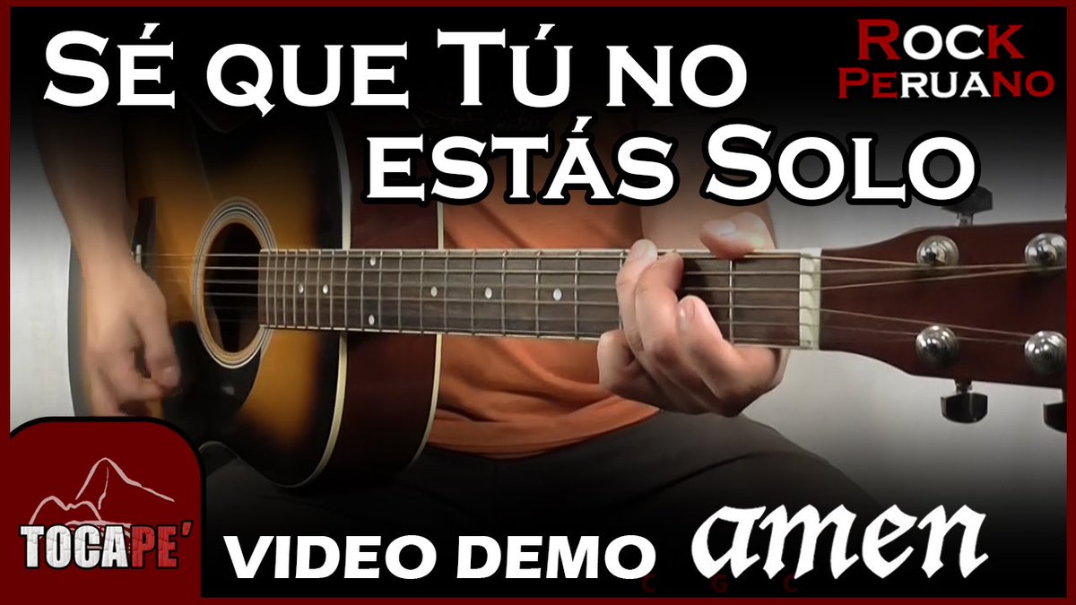 Toca_Pe's tweet photo. ESTRENO HOY!!! Míralo aquí 🔽:
🎥 ▶ https://t.co/PBbIC7R6Xd
#TocaPe #Peru #RockPeru #RockPeruano #PeruRock
#Amen @conciertosperu @rockperucom #LimaRock 
[ YouTube CH 📺 ⏩ https://t.co/sYh1lg4Ixf ] https://t.co/50EI2fm6fN