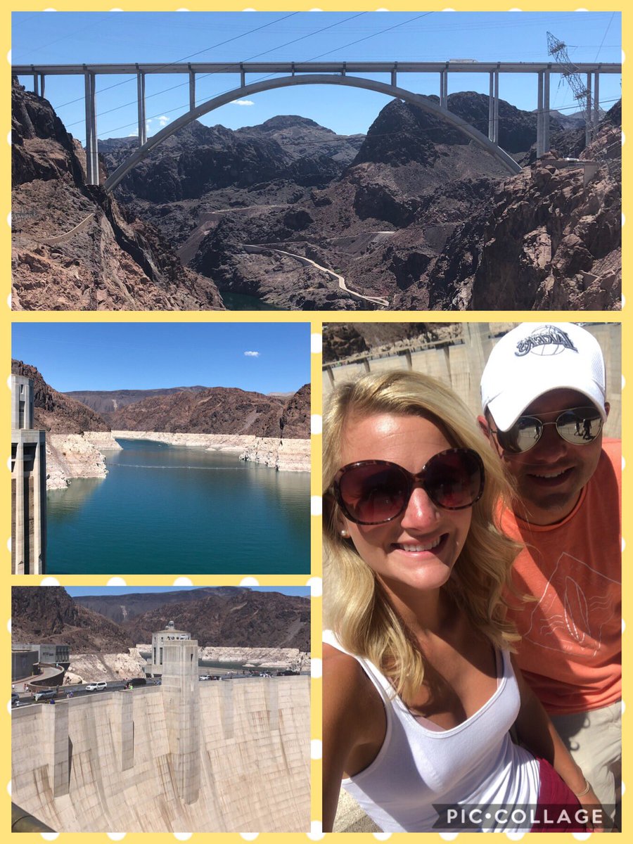 Taylored2Learn's tweet photo. We visited the Hoover Dam today and it was an incredible experience! Learning how the dam was planned and built was the most interesting to me! Although, it was pretty cool to walk to the power plant through the tunnels over 530 feet down into Black Canyon โฐ#CTEsharpens https://t.co/VpUalVEXBI