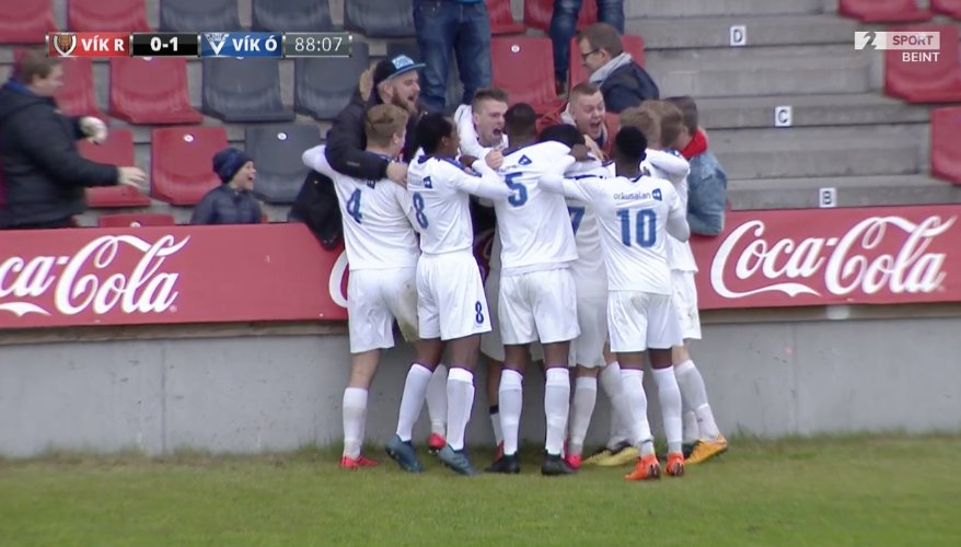 elikeke22's tweet photo. It wasn't a stroll in the park today,but the difficult outcome of the game made the win sweeter.#ÁframVikingur💪 https://t.co/u2d8WxIClb