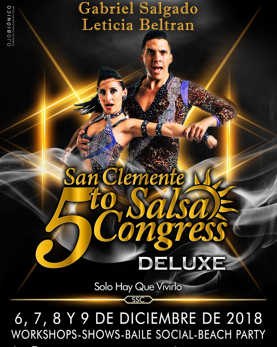 SCSalsaCongress's tweet photo. 🔝Por 1ra vez en nuestro congreso y ciudad, llega una de las parejas más importantes de bachata y salsa de la actualidad.

🏆7 veces campeones del mundo en la categoría Bachata Acrobática.

☀️6, 7, 8 Y 9 de diciembre es la cita.
"SOLO HAY QUE VIVIRLO"
https://t.co/HNfzHVHoqh https://t.co/xXwWLTlEiQ