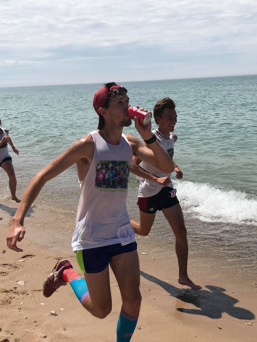 RedCedarRun's tweet photo. Bringing it home day 3 of #GLR18 for their respective teams @bruce_ey, Dan, and Derek! #redcedarstrong https://t.co/BNzI1ghgSY