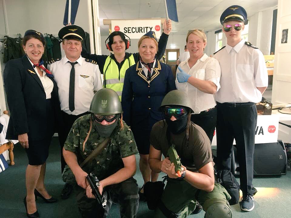 aggiesheppard's tweet photo. So Polish Cub camp has begun! We are going around the world! #airports #countries #continents #Polishcubs #ZHPpgk #ZHP #Kolonia https://t.co/LlRo5fF8qL