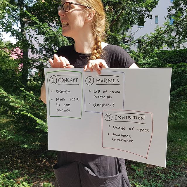 SchoolOfMaaa's tweet photo. Key things to know when preparing a project for exhibition! W/ @katihappyy!
#art #interactive #technology #exhibition #sketch #materials #questions #ideainonesentence #space #audience #experience #thingtoconsider #winnersandlosers #experimentalgames ! https://t.co/3K39kufIWm