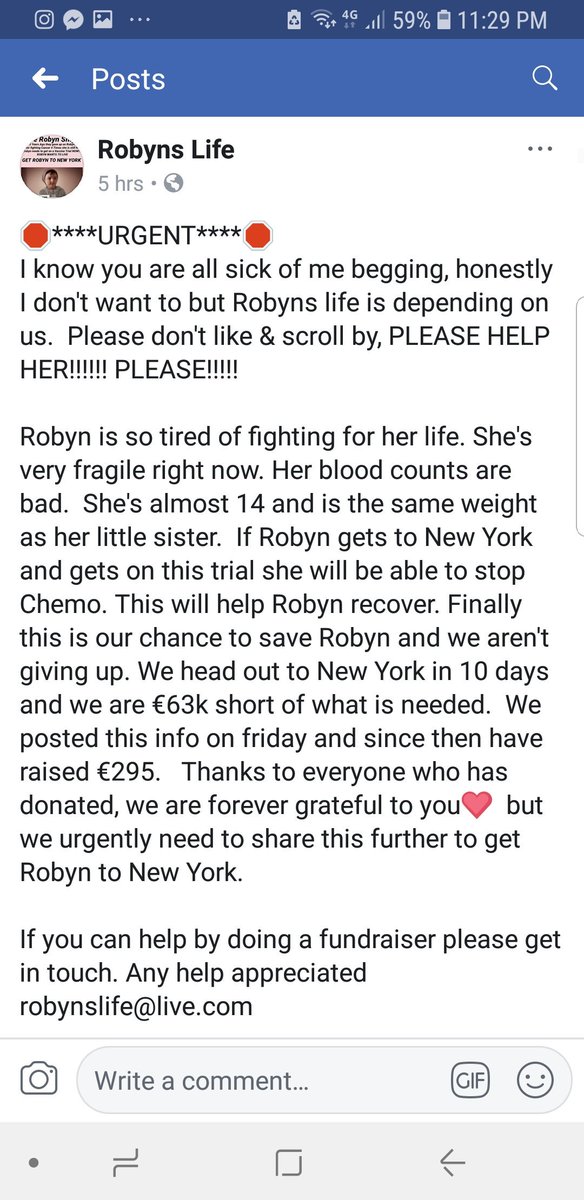 Please donate if you can and share this let's get Robyn to New York <a href="/JasonManford/">Jason Manford</a> <a href="/daraobriain/">Dara Ó Briain</a> @damiansmith85