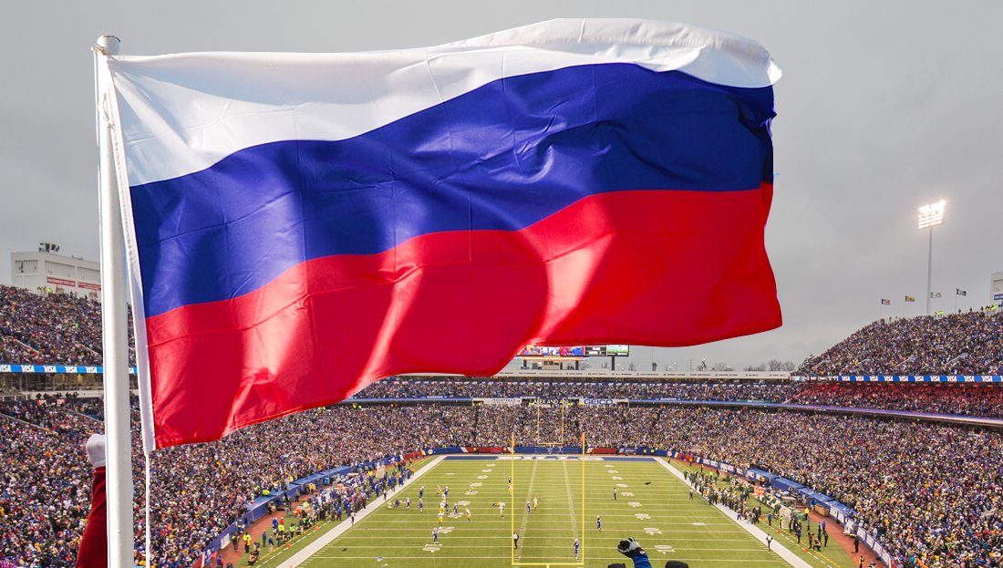 NFL to Fly Russian Flag at Games, Finally Solving Player Protest Issue thesatiricalpost.com/single-post/NF…