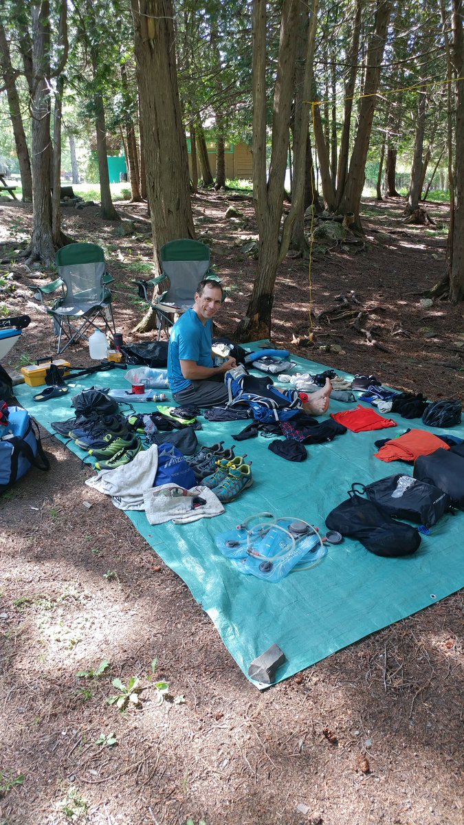 CaraDenham's tweet photo. #UntamedNE2018 prepping some gear in our provincial park campsite.. Heading to Durham, New Hampshire tomorrow! https://t.co/9FTUM1Vo9H