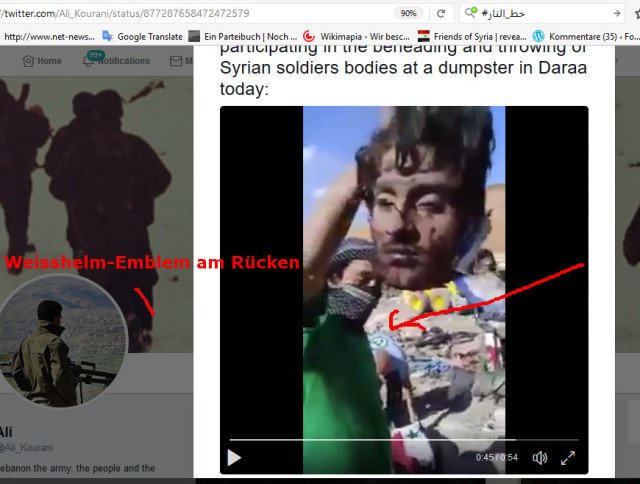SteffenGoebbels's tweet photo. @USUN mass murderer stck together.
#WhiteHelmets #beheader https://t.co/fZuR1WQ3GY