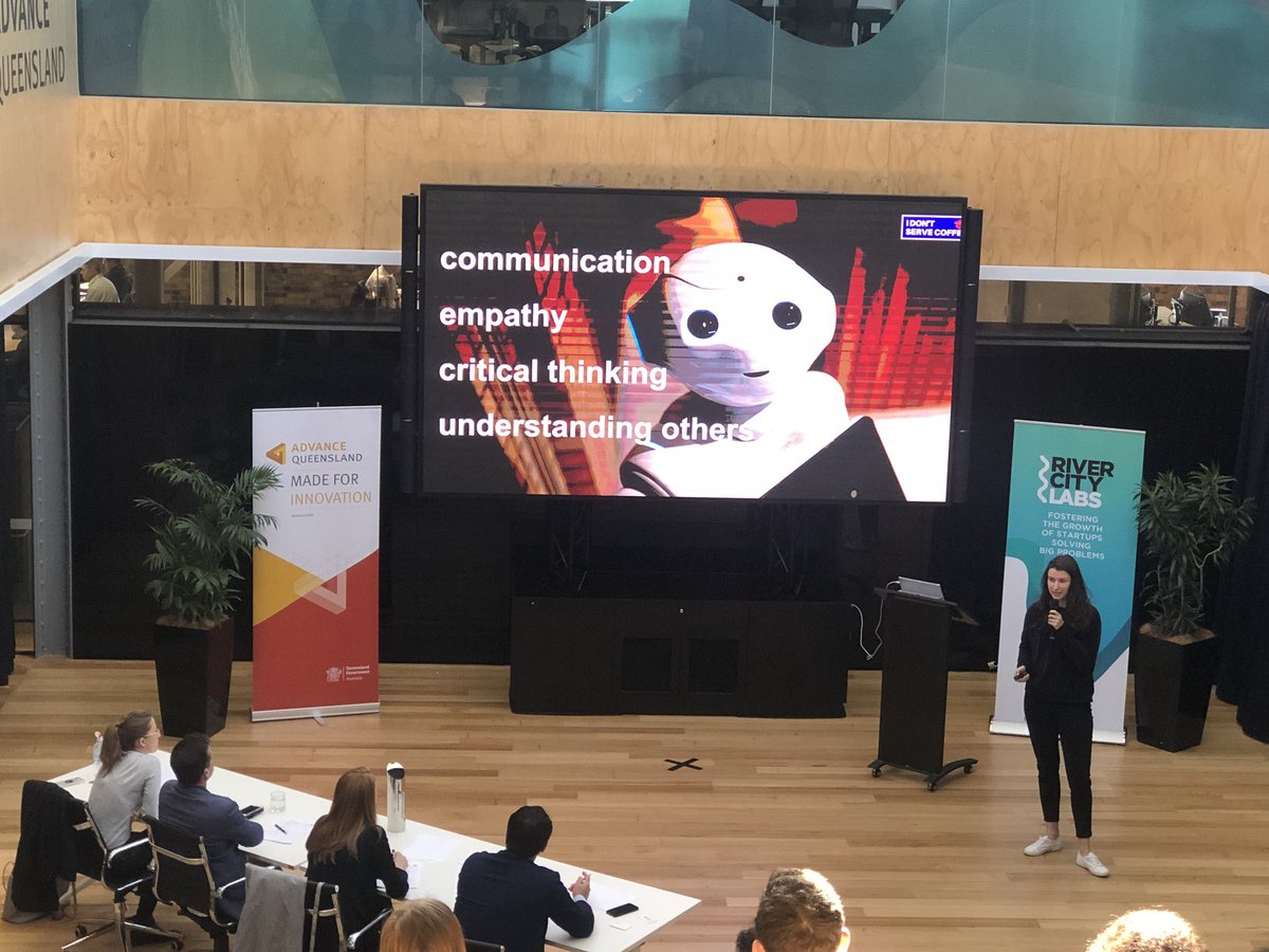 yasgrigaliunas's tweet photo. Loving the storytelling today from Carmen from #Idontservecoffee at the @YS_Comp pitching competition today at @RCLaccelerator #YSC18 @AdvanceQld @idontservcoffee https://t.co/Xub4VPWHp9
