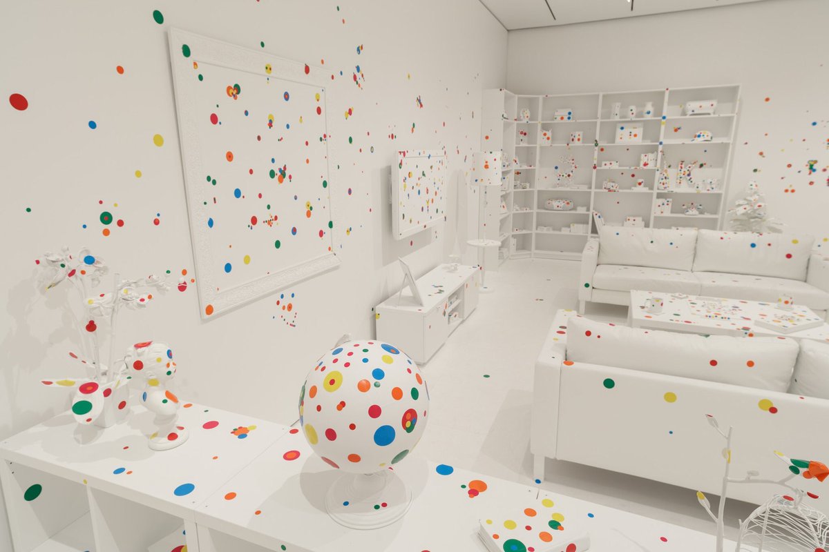 ClevelandArt's tweet photo. #InfiniteKusama tix go on sale TOMORROW, Mon, 7/23 at 9am with limited availability for this week! Visitors can purchase tix every Mon throughout the run of the exhibition via online and phone only. Visit https://t.co/Nbm5X9YlGe for more info. https://t.co/HdPRUasHGS
