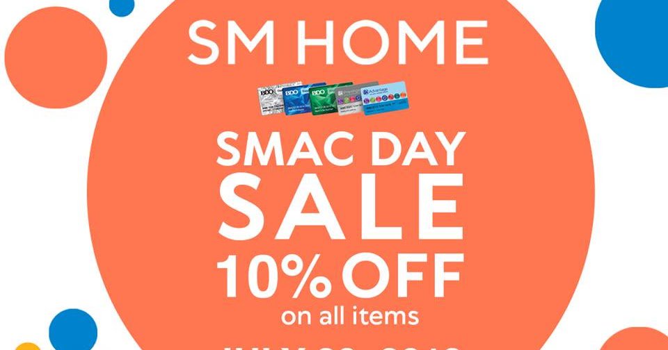 diggdavao's tweet photo. SM - SMAC Day SALE on July 23, 2018 #sm #smac https://t.co/5AA7dWjOPe https://t.co/IenaWsfmco