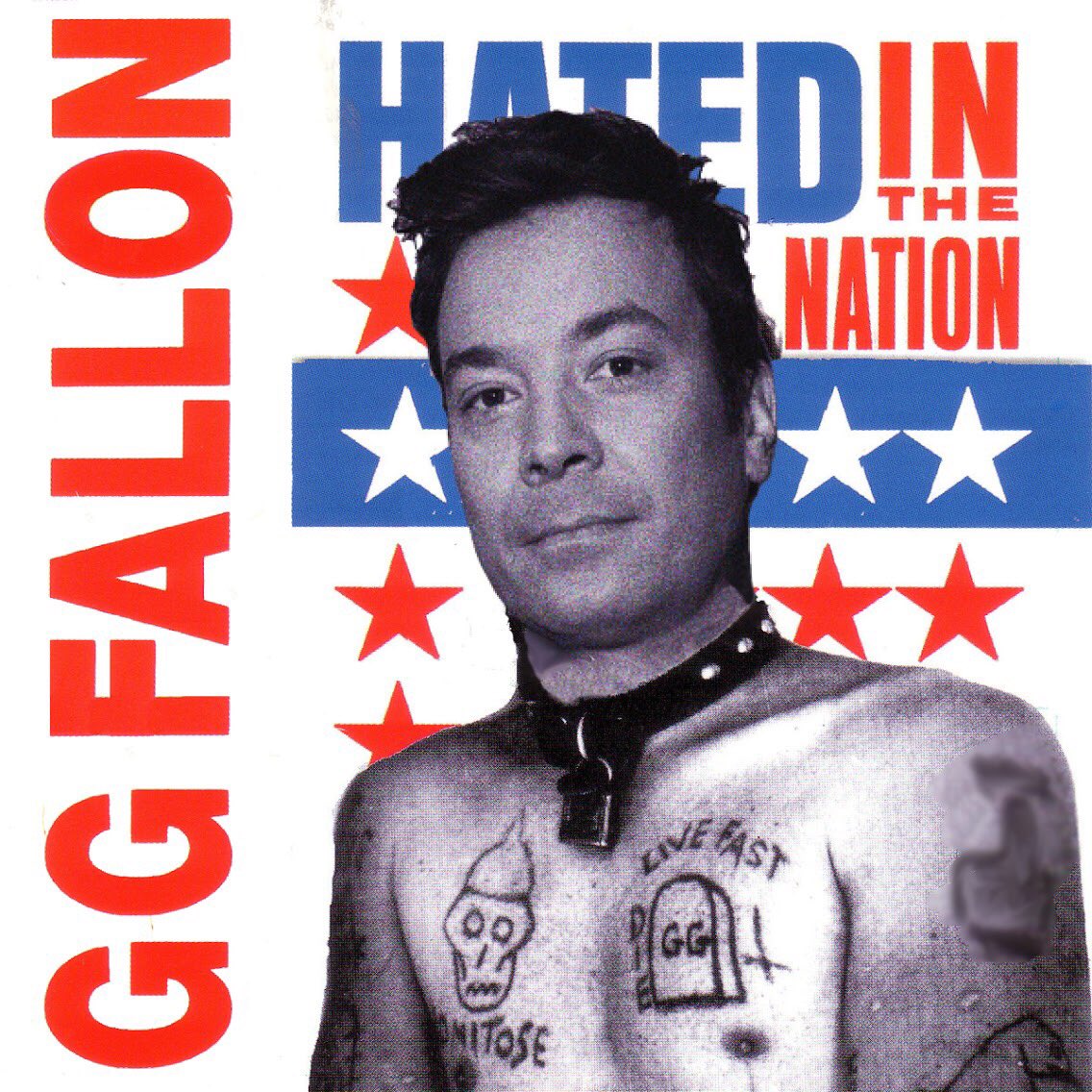 Weird_On_Top's tweet photo. Sometimes you need a break from editing and you’re listening to GG Allin... and weird things happen. @jimmyfallon is a punk. https://t.co/SWoNMJbUzE