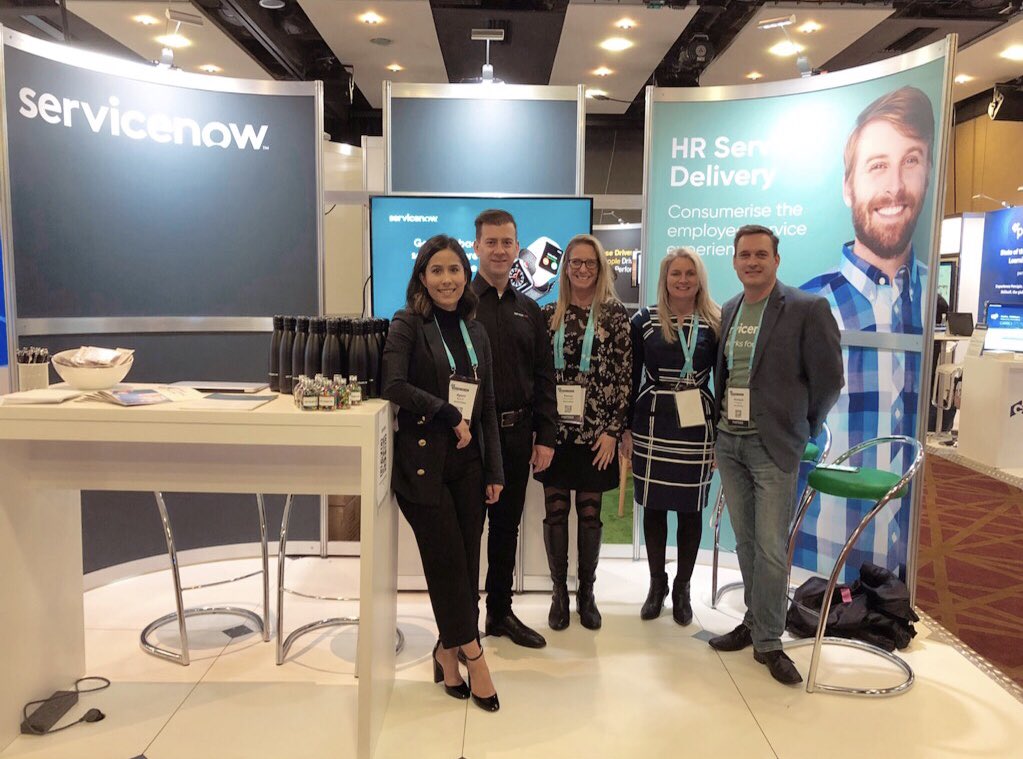 ApaniBuksh's tweet photo. Are you here at #HRTechFest in Auckland? Stop by the @ServiceNowANZ booth to learn more about consumerising the #HR service experience! https://t.co/ResYq7JdzJ