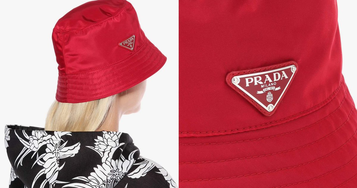 red prada hat