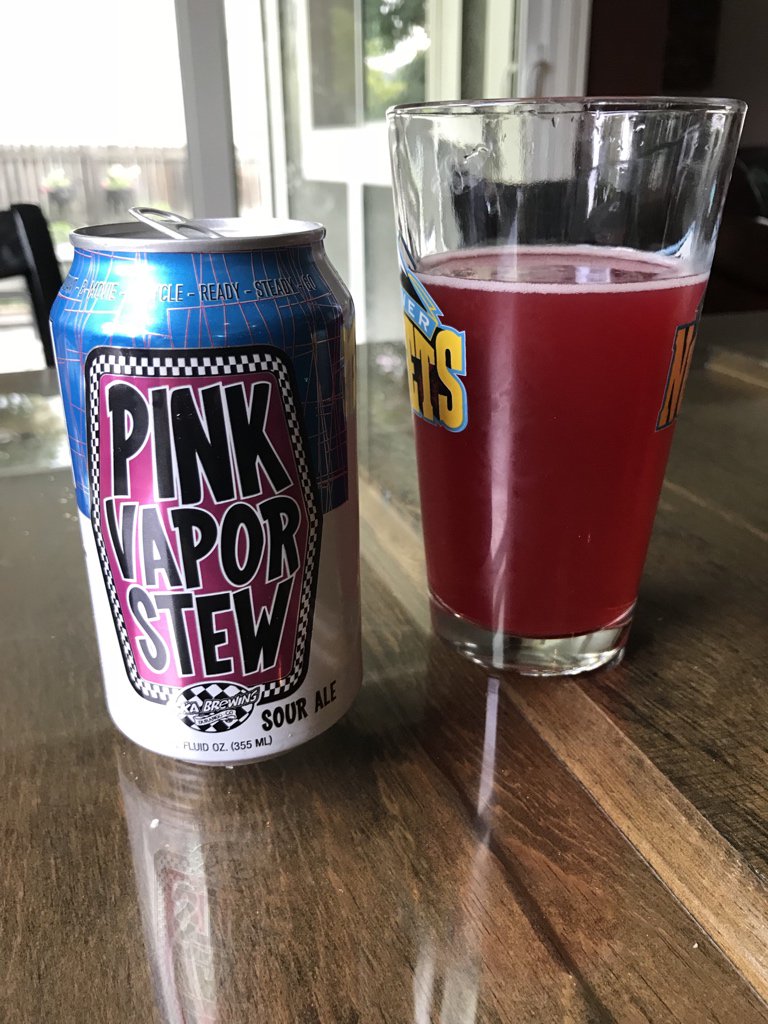 scottdavis99's tweet photo. #pinkVaporStew ?! Even though @skaBrewing makes one of my favorites (#modusHoperandi), this gave me pause… at first. Absolutely delicious! https://t.co/wCpFncpWvf
