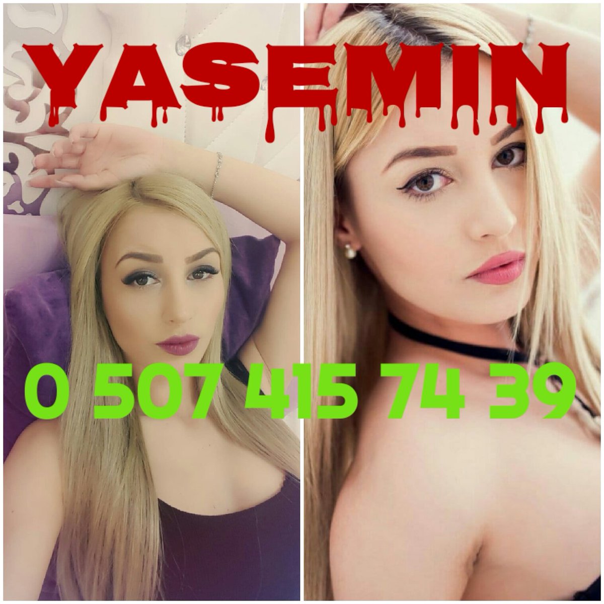 Ataşehir Escort Yasemin 
0 507 415 74 39 
22 yaşında üniversite öğrencisi bakımlı bir bayanım kendi yerim var sınırsız bir escort bayanım detaylı bilgi almak için irtibata geçiniz. ...
#AtaşehirEscort