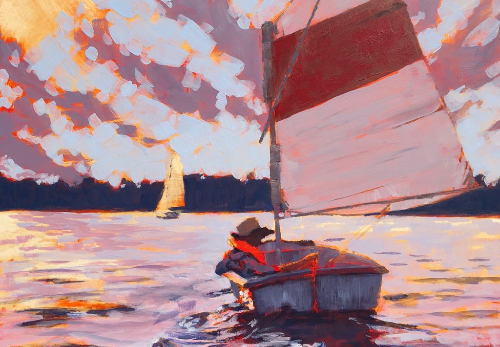 JimMusilPainter's tweet photo. SMALL SAILBOAT, Acrylic on Panel, 12 x 12", ©2018 Jim Musil 🎨 $300 Free Shipping in US 🎨
There's so much that I love in this painting. 
👍
https://t.co/Ma2o6aLxaN

#iloveart #sailing #lakelife #painting #impressionism #summer #artwork #art #artgallery #gallery #sailboat https://t.co/n8FCTi0Ajj