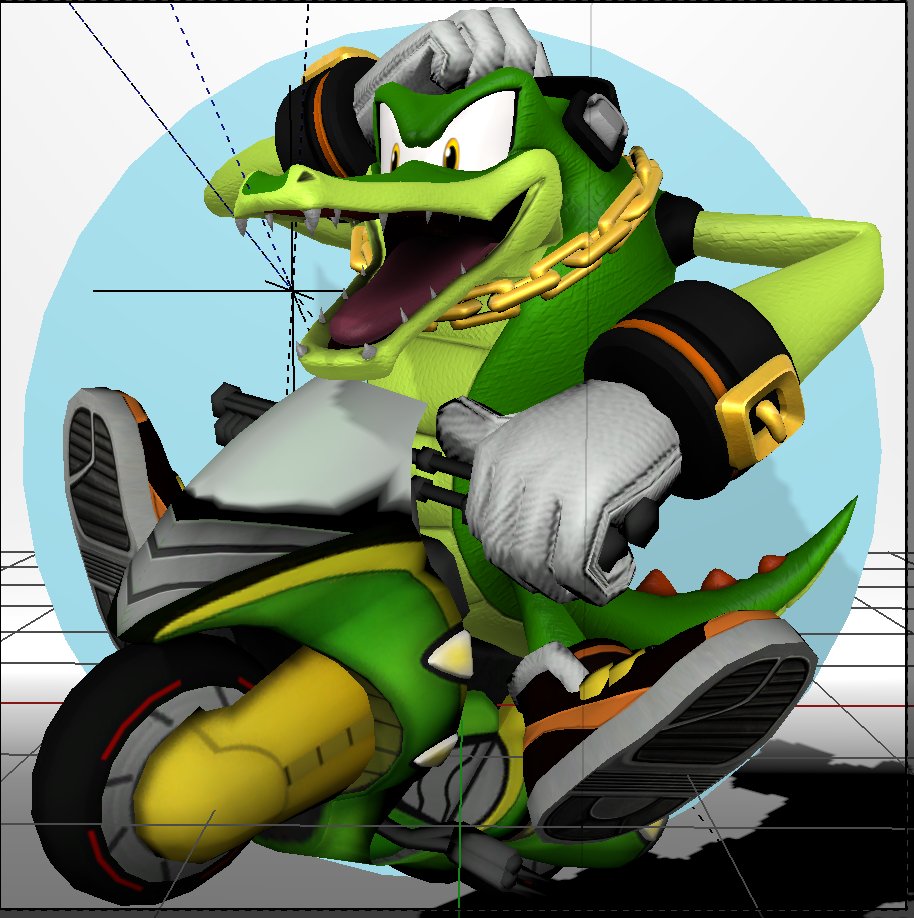 Sonic Riders Visor Sonic Riders Vector