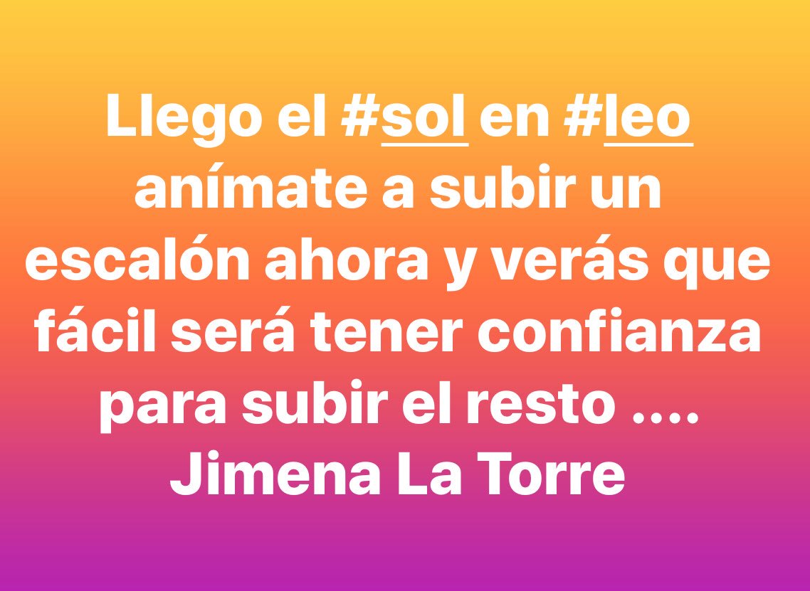 Jimena_LaTorre's tweet photo. Sentí confianza en VOS y serás el rey o la reina de tu reinado ...,seas del signo que seas ... #empezaporvos 
Jimena La Torre  @gflorimonte @GabrielaExilart @guillermofavale @GloriaVCasanas @mbelenaramburu  @Moria_Casan @VioletaLR @osvaldobazan @danielaferrin @dalessamauricio https://t.co/ol7E3AZx2y