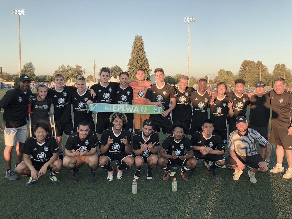 Congrats to our #wpfcu23 men!! We are hosting the <a href="/EPLWA/">Evergreen Premier League</a> final next Sunday night. #getonthebus and mark your calendar!
