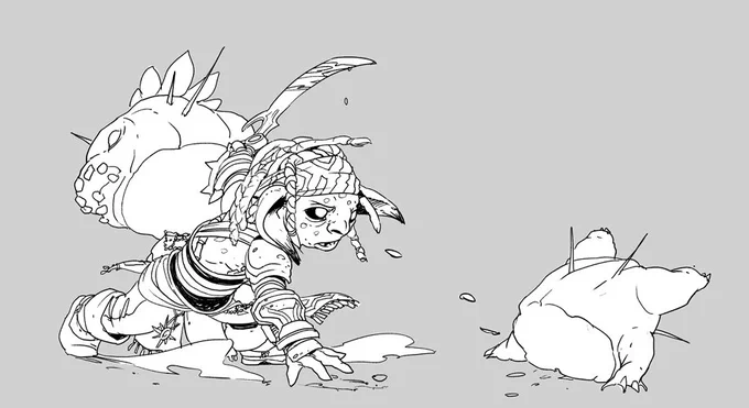 My asura ranger character from @GuildWars2 vs a poor choya.
Sponsored by @ArenaNet 
#GW2 #GuildWars2 