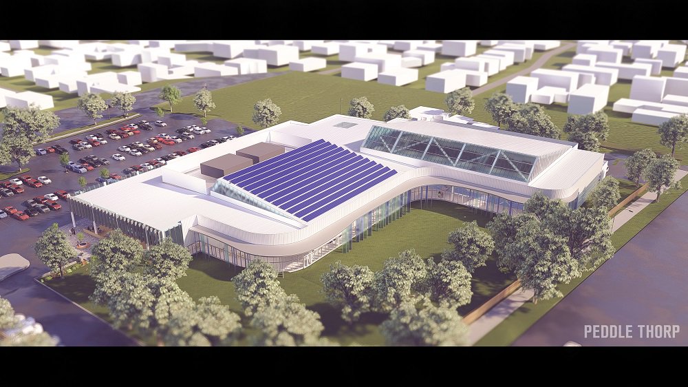 LatrobeValleyAu's tweet image. Last week, we were treated to a first-look at concept designs for the highly-anticipated Gippsland Regional Aquatic Centre #GRAC and Traralgon Sports Stadium redevelopment. Read more bit.ly/2uAwGGm @GippsNews
