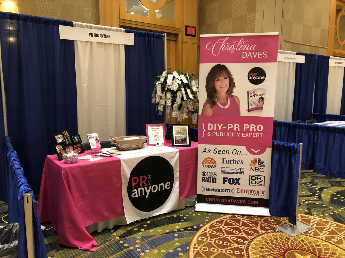 ChristinaDaves's tweet photo. Attending #realtorfest @GCAARNow ? Stop by booth #6 for your free gift #pr #getfamous #realtor #visibility https://t.co/c4NiUKEEBA