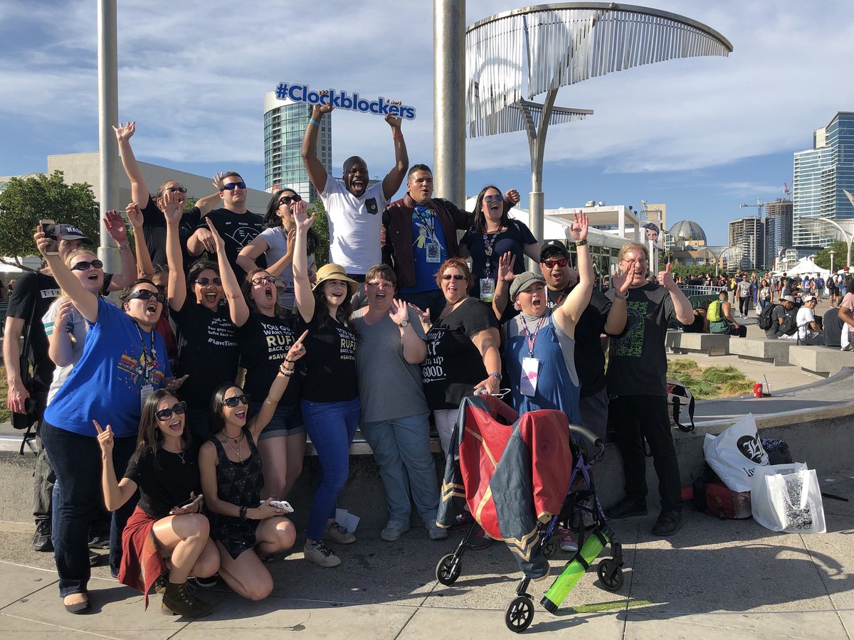 malcolmbarrett's tweet image. Special shout out to @EmilySchepker &amp;amp; to the slew of fans who supported the wacky idea of dual heliclockters flying over comic-con w/ a #SaveTimeless banner. To know there is such passion for the message of inclusivity we put out... 

It means more to me than you’ll ever know.