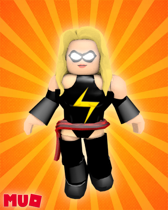KatFinDev's tweet photo. "Ms. Marvel, reporting for duty!"
She is our fourth, and FINAL starter Character! I hope you all like our choices! if you don't, there will be more characters unlock-able in game! just hold tight!
#RobloxDev  #Roblox #RobloxArt #KatFinDev #MUORoblox https://t.co/KggKLeLgjh
