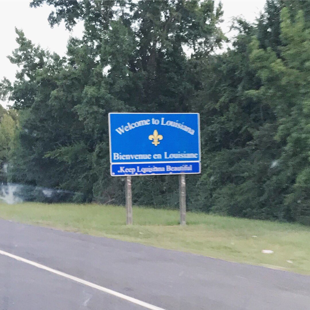 CoachAnglinCC's tweet photo. Made the nice long drive β‘οΈ the state of Texas. Did some recruiting along the way. EP, TX π Dallas,TX π Shreveport, LA. Bugs on the windshield, π€ on the grill...must be #backintheboot #feelsgoodtobehome βοΈπβοΈ https://t.co/B4Bbbcxljk