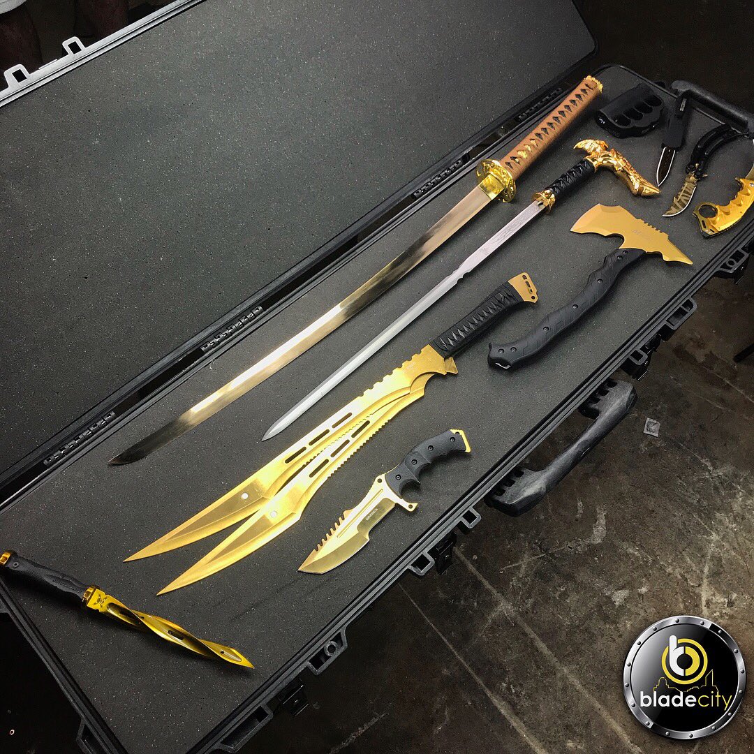 GOLD VIBES 🔥🔥🔥
Checkout: Blade-City.com